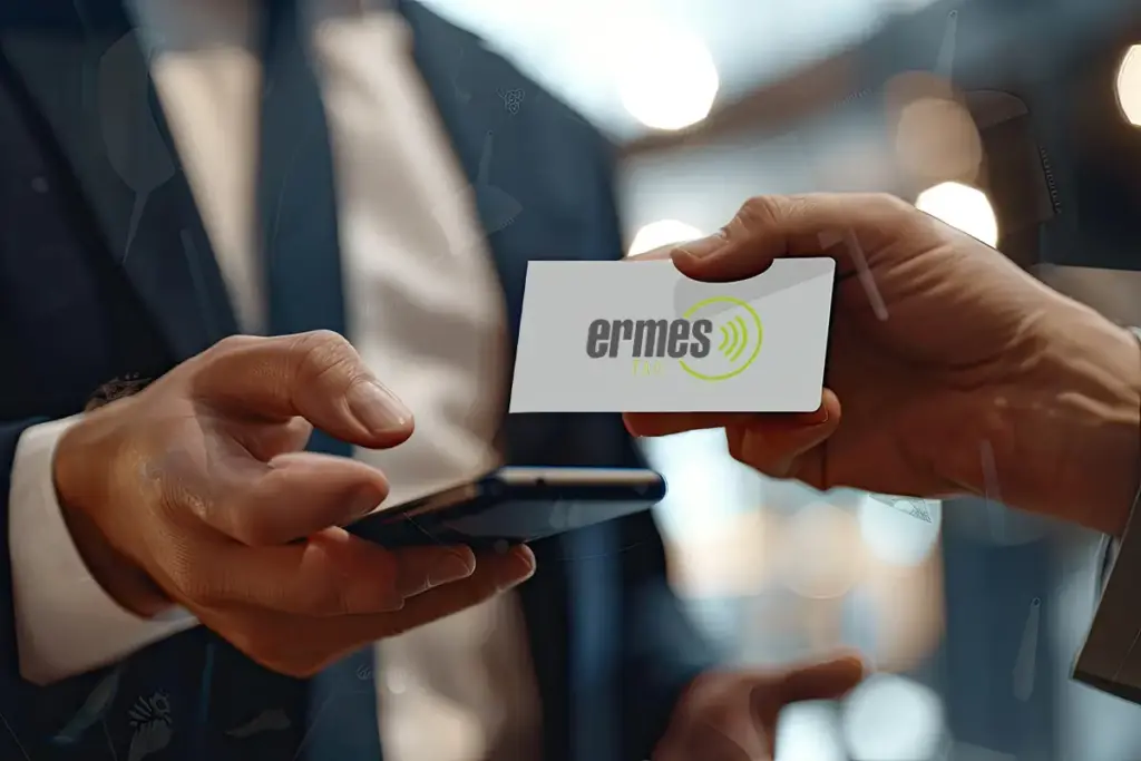 Ermes Tag Digital Card, bigliettino elettronico
